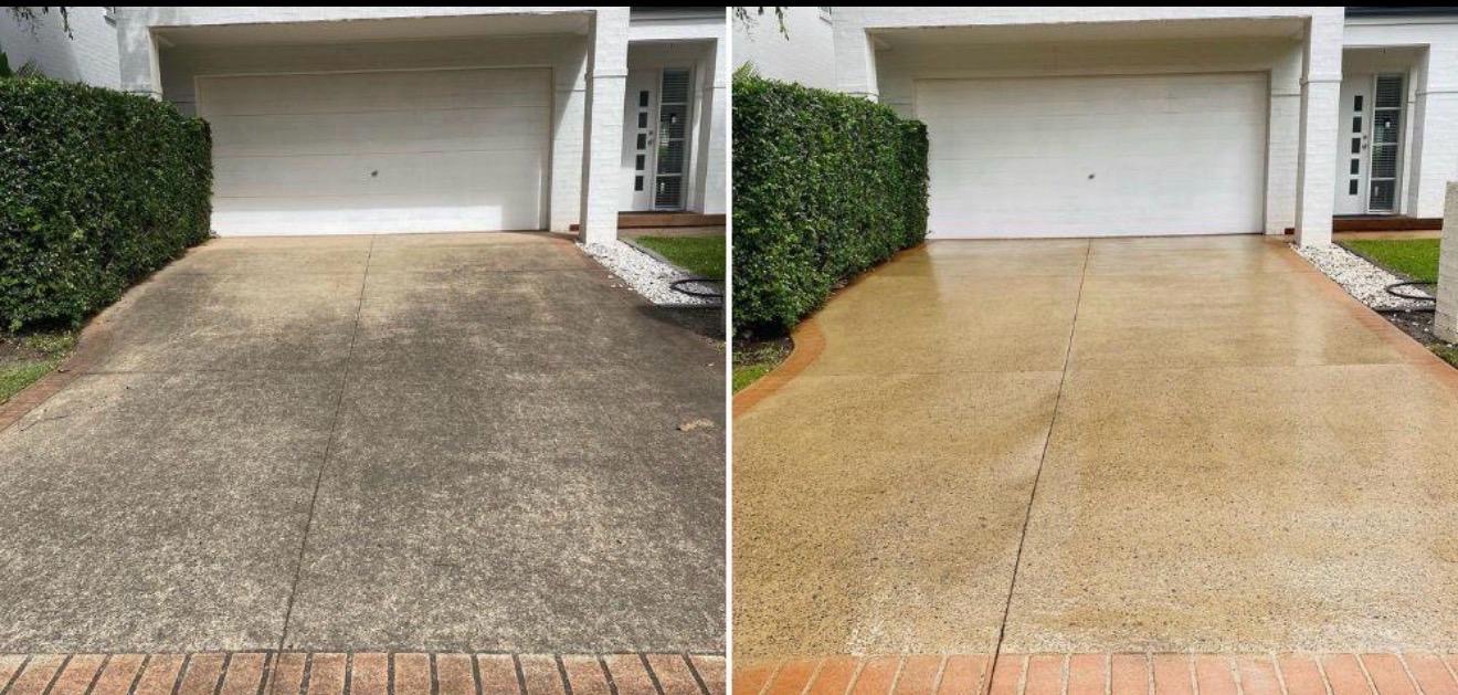 Driveway pressure washing Jersey